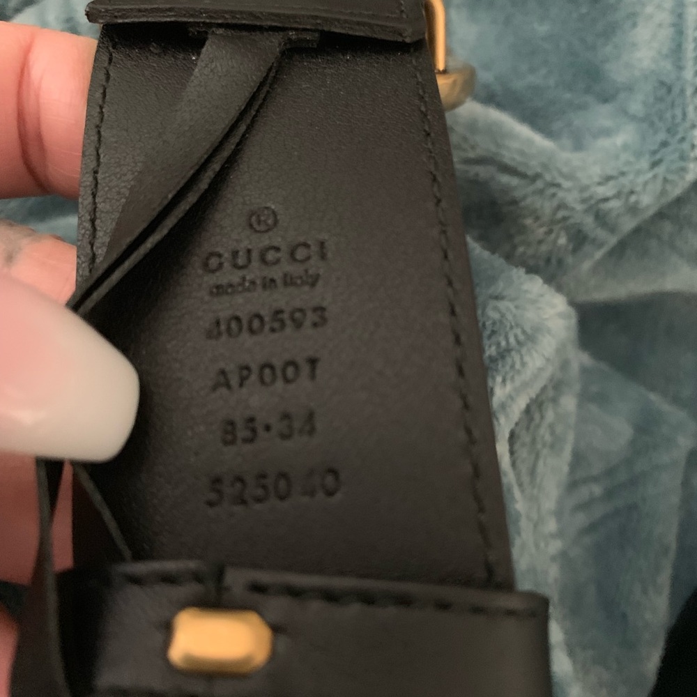 SOLD 💕 Gucci Double G Belt - Picture 4 of 6